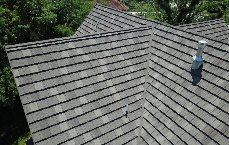 Stone Coated Steel roof installed on a Kansas City home by Christian Brothers Roofing