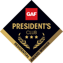 GAF President's Club Award Winner